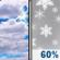 Tuesday: Partly Sunny then Snow Likely