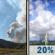 Thursday: Areas of smoke before 2pm, then areas of smoke and isolated showers and thunderstorms. Sunny, with a high near 87. West wind 0 to 10 mph, with gusts as high as 25 mph. Chance of precipitation is 20%. New rainfall amounts less than a tenth of an inch possible. Thursday: Areas Of Smoke