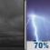 Tonight: Cloudy then Showers And Thunderstorms Likely