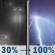 Tonight: Rain between 11pm and 2am, then rain and a slight chance of thunderstorms between 2am and 3am, then rain and patchy fog and a slight chance of thunderstorms between 3am and 5am, then rain and a chance of thunderstorms and patchy fog. Mostly cloudy, with a low around 57. Southeast wind 0 to 5 mph. Chance of precipitation is 100%. New rainfall amounts between three quarters and one inch possible. Tonight: Rain