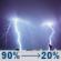 Tonight: Rain and scattered thunderstorms before 10pm, then a chance of showers and thunderstorms between 10pm and 1am, then patchy fog between 1am and 2am. Cloudy, with a low around 61. South wind 0 to 10 mph. Chance of precipitation is 90%. New rainfall amounts between a half and three quarters of an inch possible. Tonight: Light Rain then Chance Showers And Thunderstorms