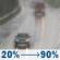 Wednesday: A slight chance of rain showers before 7am, then rain. Cloudy, with a high near 69. South wind 5 to 10 mph. Chance of precipitation is 90%. New rainfall amounts between a quarter and half of an inch possible. Wednesday: Light Rain