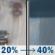 Monday: A slight chance of rain before 9am, then a chance of rain showers. Mostly cloudy, with a high near 66. Southwest wind 5 to 15 mph, with gusts as high as 25 mph. Chance of precipitation is 40%. New rainfall amounts less than a tenth of an inch possible. Monday: Slight Chance Light Rain then Chance Rain Showers