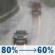Tuesday: Rain and patchy fog. Cloudy, with a high near 68. East wind 0 to 5 mph. Chance of precipitation is 80%. New rainfall amounts between a quarter and half of an inch possible. Tuesday: Light Rain