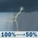 Sunday: Rain showers likely and patchy fog before 8am, then patchy fog and showers and thunderstorms between 8am and 3pm. Cloudy, with a high near 70. Southeast wind 0 to 5 mph. Chance of precipitation is 100%. New rainfall amounts between a half and three quarters of an inch possible. Sunday: Patchy Fog