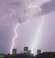Light rain, Nearby thunderstorm, Partly cloudy